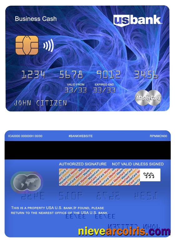 USA U.S. bank mastercard